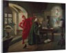 Marguerite, Faust and Mephisto Scene from 'Faust' by Charles Gounod c.1900 by Fabio Cipolla
