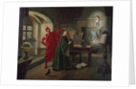 Marguerite, Faust and Mephisto Scene from 'Faust' by Charles Gounod c.1900 by Fabio Cipolla