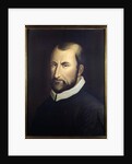 Portrait of italian composer Giovanni Pierluigi da palestrina. by Italian School