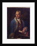 Portrait of german composer Christoph Willibald Gluck, 18th century by German School