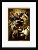 The Virgin appears to the Carmelitan Saints by School Italian