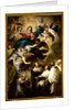The Virgin appears to the Carmelitan Saints by School Italian