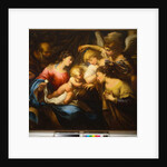 Mystical Marriage of Saint Catherine by School Italian
