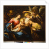 Mystical Marriage of Saint Catherine by School Italian