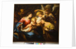 Mystical Marriage of Saint Catherine by School Italian