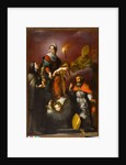 Madonna with Child and Saints Clare, Ambrose and Erasmus, c.1625 by Italian School