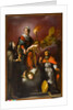 Madonna with Child and Saints Clare, Ambrose and Erasmus, c.1625 by Italian School