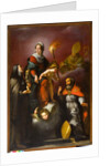 Madonna with Child and Saints Clare, Ambrose and Erasmus, c.1625 by Italian School