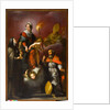 Madonna with Child and Saints Clare, Ambrose and Erasmus, c.1625 by Italian School