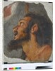 Head of St. John the Baptist Fragment of detached fresco, 1622 by Bernardo Strozzi