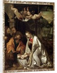 Nativity) by Girolamo Romanino