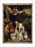 Nativity) by Girolamo Romanino
