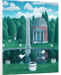 Temple, Chiswick House Gardens, 1989 by Larry Smart
