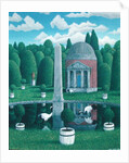 Temple, Chiswick House Gardens, 1989 by Larry Smart