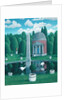 Temple, Chiswick House Gardens, 1989 by Larry Smart