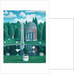 Temple, Chiswick House Gardens, 1989 by Larry Smart