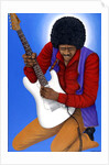 Jimi Hendrix by Larry Smart