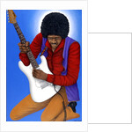 Jimi Hendrix by Larry Smart
