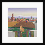 Rooftops in Marrakesh, 1989 by Larry Smart