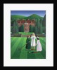 The Croquet Match, 1986 by Larry Smart