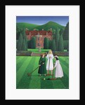 The Croquet Match, 1986 by Larry Smart