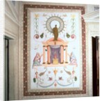 Small room of the Grotesque by Giambattista (1526-78) Zelotti