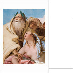 Detail of Calchas and Iphigenia from The Sacrifice of Iphigenia by Giovanni Battista (1696-1770) Tiepolo