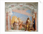 Eurybates and Talthybius leading Briseis to Agamemnon, 1757 by Giovanni Battista Tiepolo