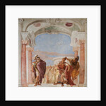 Minerva Restraining Achilles from Killing Agamemnon by Giovanni Battista (1696-1770) Tiepolo