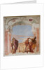 Minerva Restraining Achilles from Killing Agamemnon by Giovanni Battista (1696-1770) Tiepolo