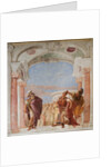 Minerva Restraining Achilles from Killing Agamemnon by Giovanni Battista (1696-1770) Tiepolo