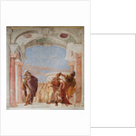 Minerva Restraining Achilles from Killing Agamemnon by Giovanni Battista (1696-1770) Tiepolo