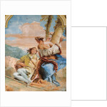Angelica Carving Medoro's Name into a Tree by Giovanni Battista (1696-1770) Tiepolo