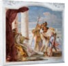 Aeneid Presents Cupid, Disguised as Ascanius, to Dido by Giovanni Battista (1696-1770) Tiepolo