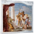 Aeneid Presents Cupid, Disguised as Ascanius, to Dido by Giovanni Battista (1696-1770) Tiepolo