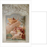 Mercury Exhorting Aeneas to Leave Carthage by Giovanni Battista (1696-1770) Tiepolo