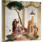 The Offering of Fruit to a Lunar Deity by Giandomenico (1727-1804) Tiepolo