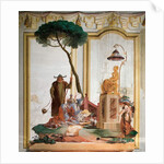 The Offering of Fruit to a Lunar Deity by Giandomenico (1727-1804) Tiepolo