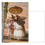 Detail from The Summer Walk by Giandomenico (1727-1804) Tiepolo