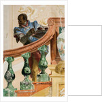 Moorish Servant Holding a Tray by Giandomenico (1727-1804) Tiepolo