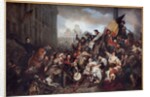 The Belgian Revolution of 1830, 1835 by Gustave or Gustaaf Wappers