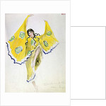 Costume design for Mikhail Fokin's ballet 'Daphnis and Chloe', 1912 by Leon Bakst