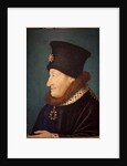 Portrait of Philippe Le Hardi, Duke of Burgundy by Unknown Artist