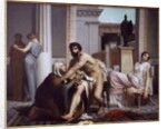 Ulysses recognized by his nurse, Euryclee, 1848 by William-Adolphe Bouguereau