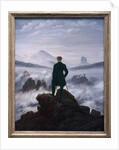 The Wanderer above the Sea of Fog, c.1817 by Caspar David Friedrich