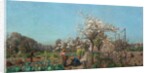 The Garden in Spring, 1885 by Adrien Louis Demont