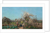 The Garden in Spring, 1885 by Adrien Louis Demont