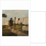 Der Bleichwiese, The Wash Meadow, 1915 by Adolf Hengeler