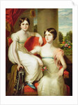 Portrait of Lady Caroline Augusta and Lady Henrietta Pelham-Clinton by Thomas Barber
