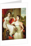 Portrait of Lady Caroline Augusta and Lady Henrietta Pelham-Clinton by Thomas Barber